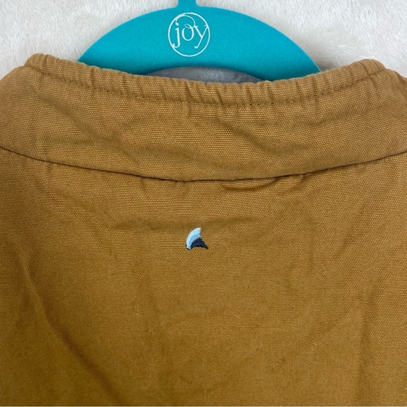 Tailor Vintage Pur Tec canvas vest Red Buffalo Plaid Lined Jacket Men’s large - Picture 7 of 7